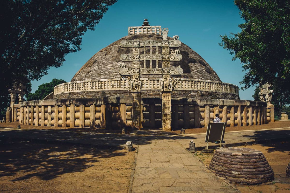 Saru Maru, Sanchi, Satdhara, and Stupas and Stupas