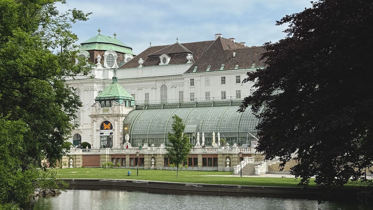 Palm House at the Burggarten, Vienna. Photo: Shashikiran Mullur