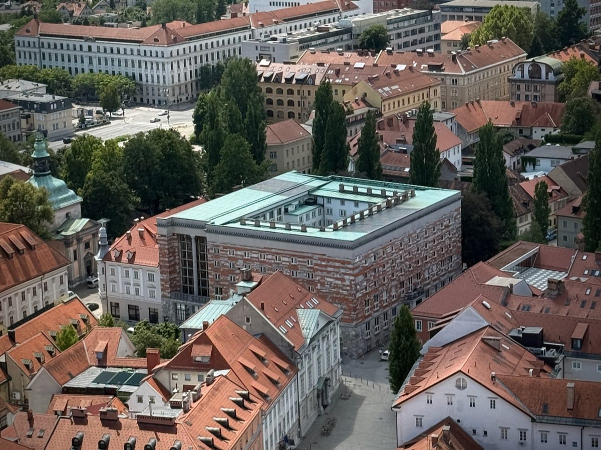 Precnik's University Library, Ljubljana. Photo: Shashikiran Mullur
