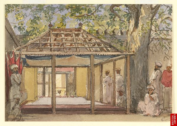 Before Aurangzeb’s Tomb